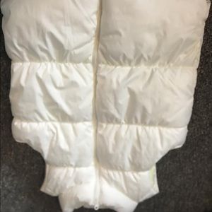White Puffy Vest